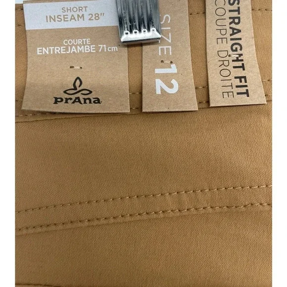 PrAna Women’s Halle Hiking Pants 12 Straight Leg Earthbound New 28" Inseam - Picture 16 of 16